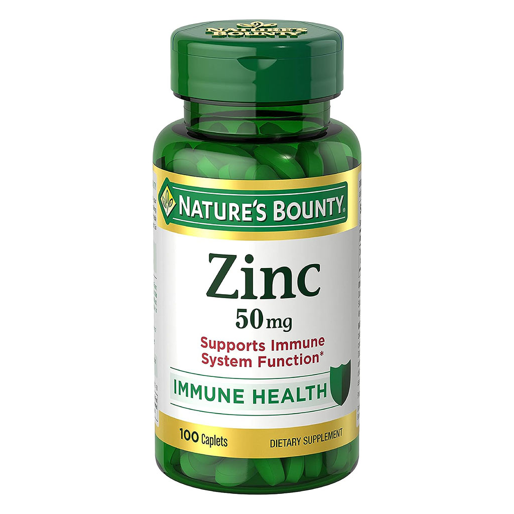 Nature's Bounty Zinc 50 mg Caplet 100's