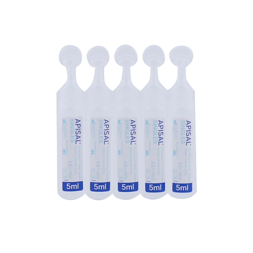 Apisal Singles Sterile Physiological Saline Solution 5 mL 30's