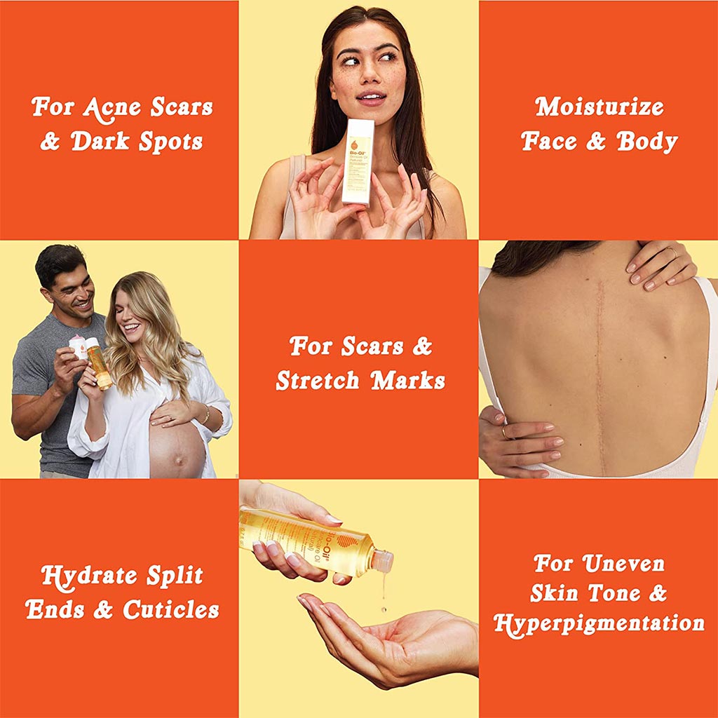 Bio-Oil Natural Skincare Oil For Scars & Stretch Marks 60ml