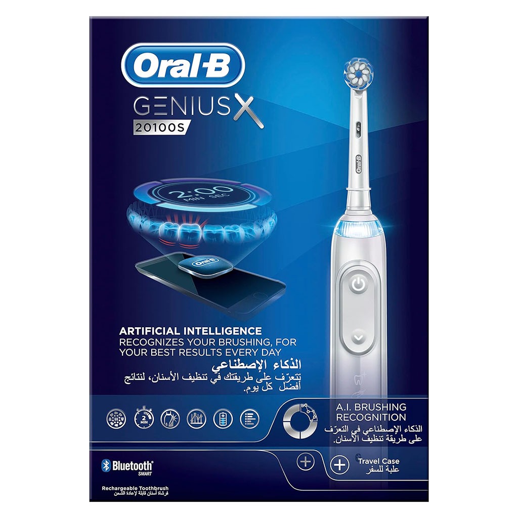 Oral B GeniusX 20100S Artificial Intelligence Toothbrush