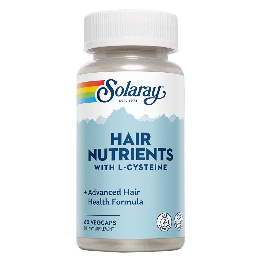 Solaray Hair Nutrients Advanced Hair Health Formula VegCaps 60's