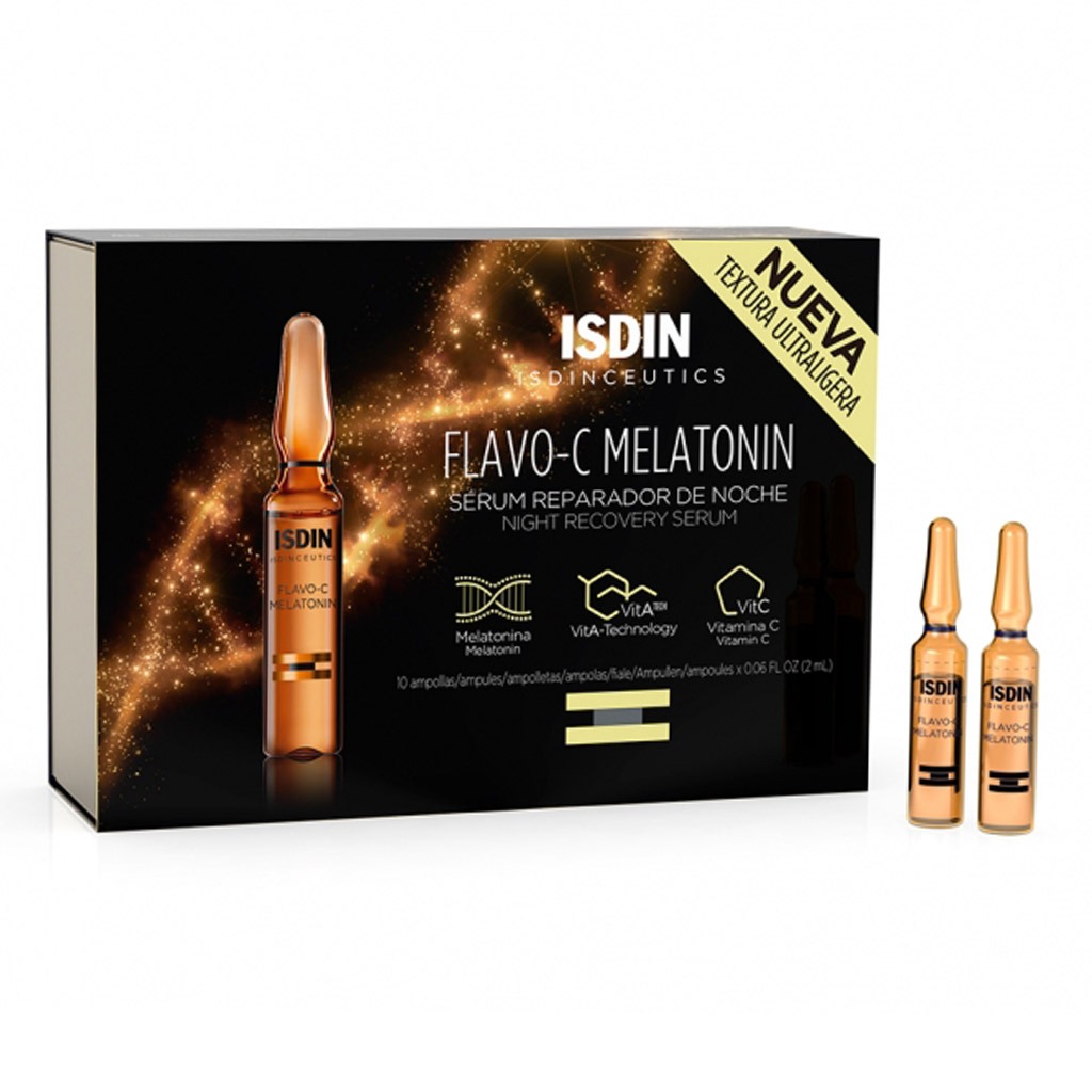 Isdin Ceutics Flavo-C Melatonin Ampoules 2 mL 10's 