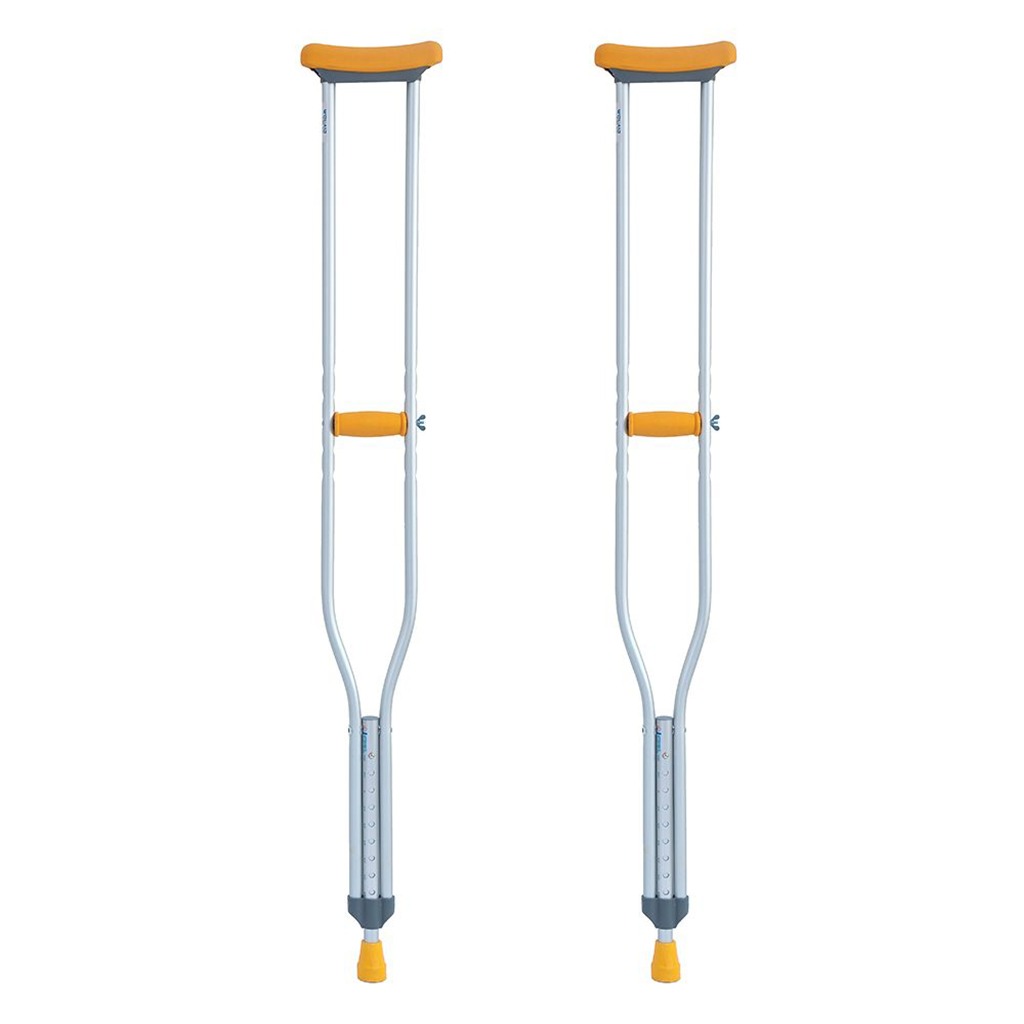 Wolaid Lightweight Walking Underarm One Pair Of Large Crutches JL925L