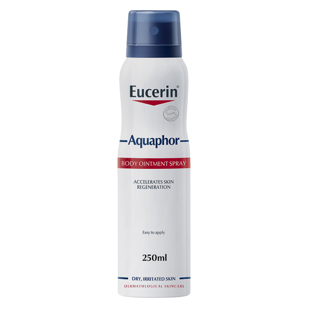 Eucerin Aquaphor Body Soothing Ointment Spray For Dry & Cracked Skin 250ml