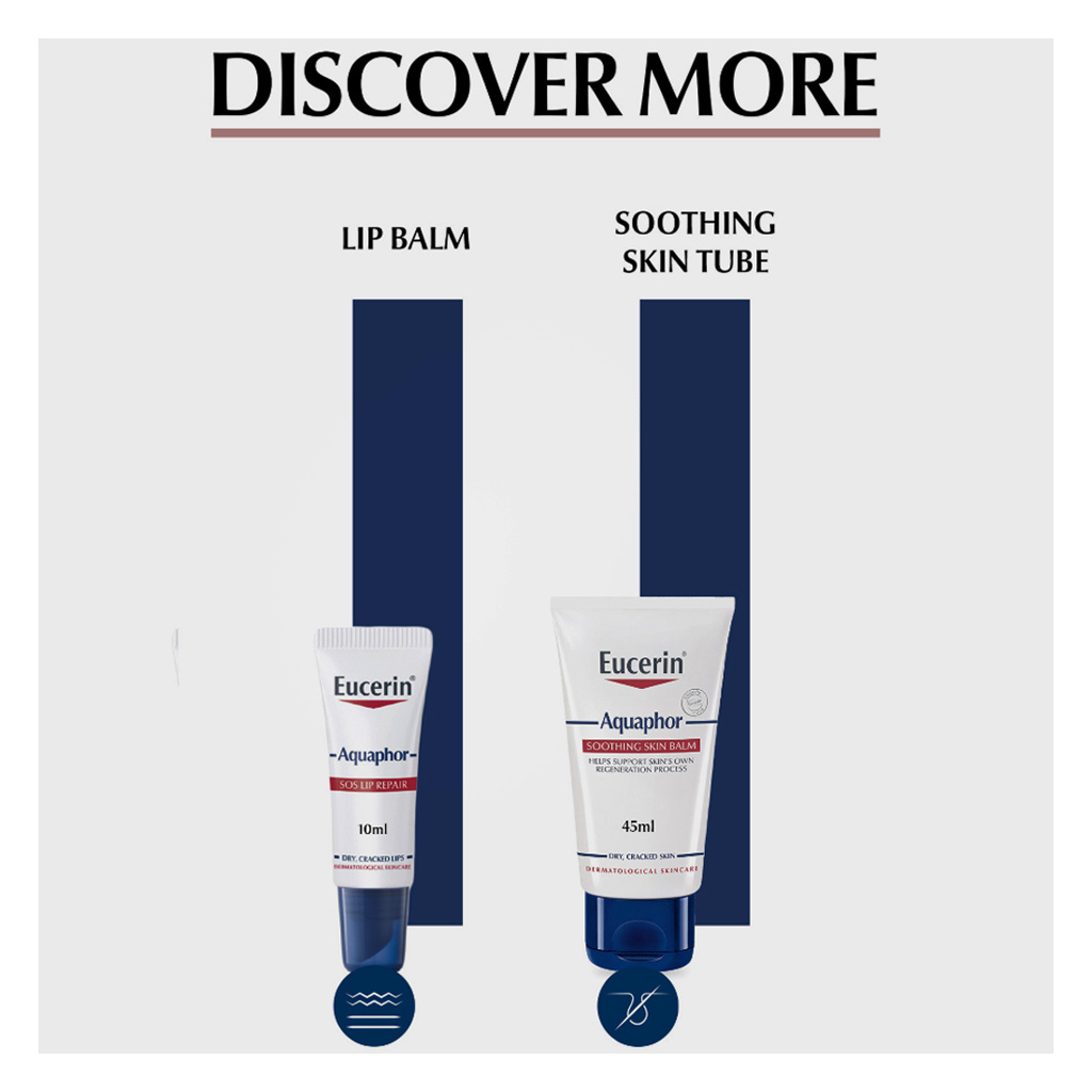 Eucerin Aquaphor Body Soothing Ointment Spray For Dry & Cracked Skin 250ml