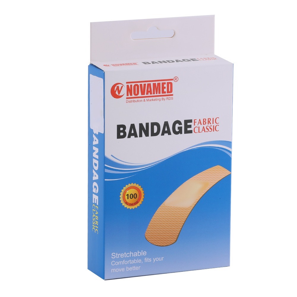 Novamed Bandage Fabric Classic Plaster 100's HY1147