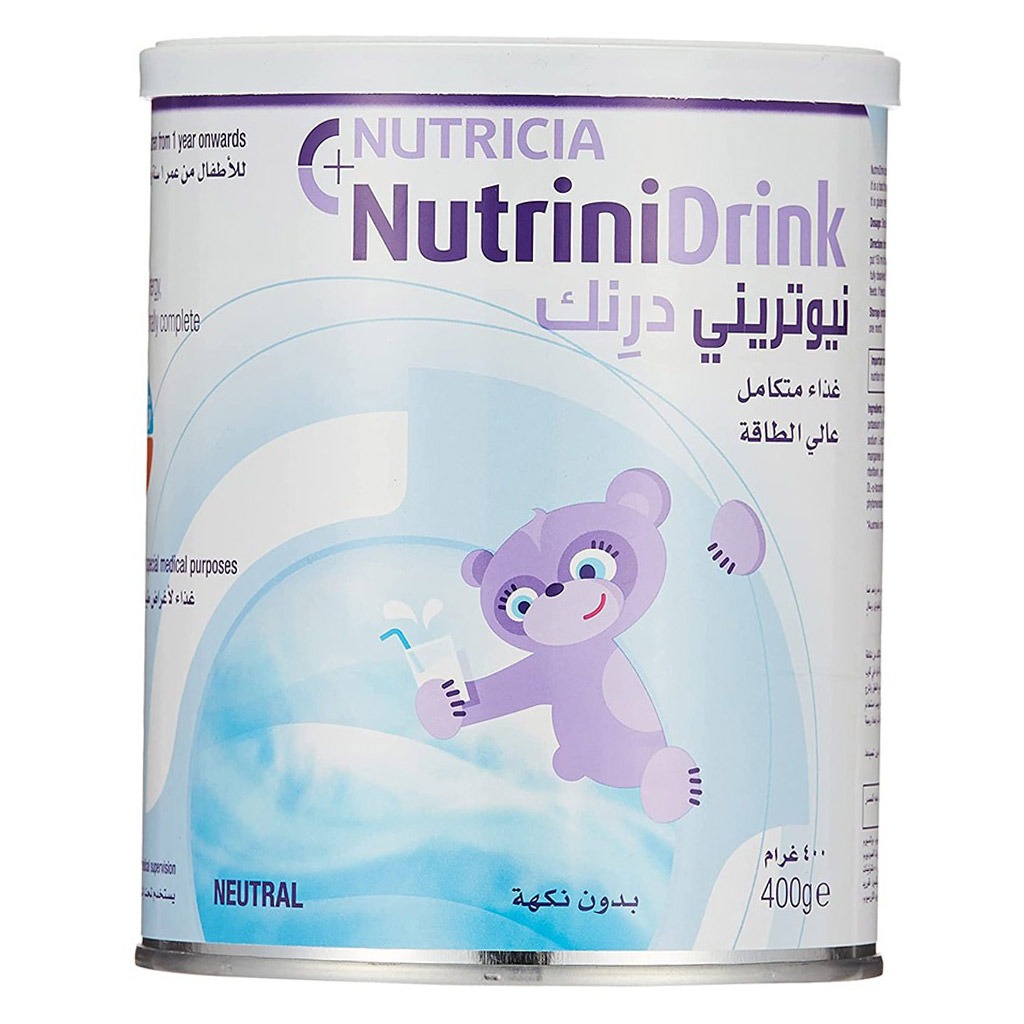 Nutricia NutriniDrink Children's Milk Special Formula For 12+ Months Neutral Flavour 400g