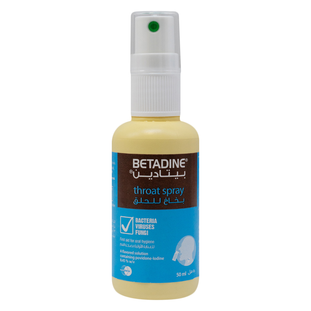 Betadine Throat Spray 50 mL