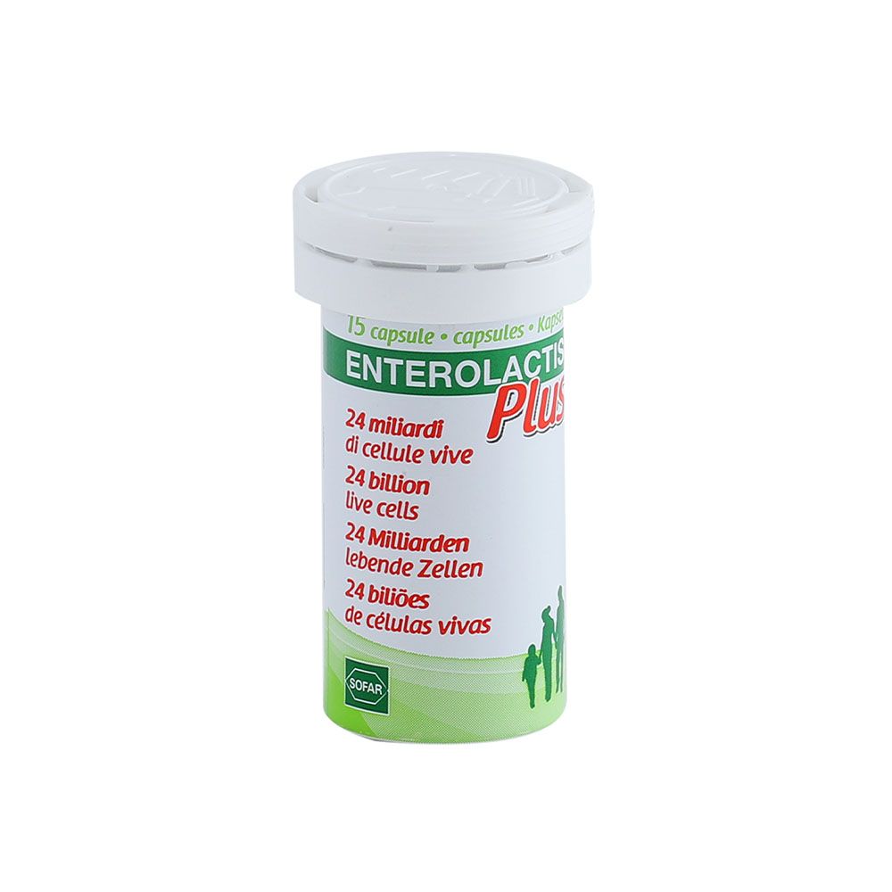 Enterolactis Plus Probiotic Capsules 15's