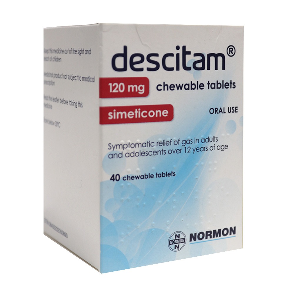 Descitam 120 mg Chewable Tablets  40's