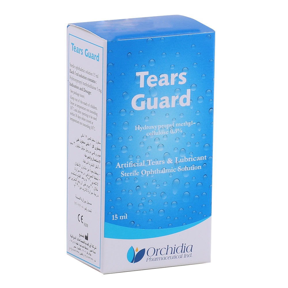 Orchidia Tears Guard Artificial Tears And Lubricant 15 mL