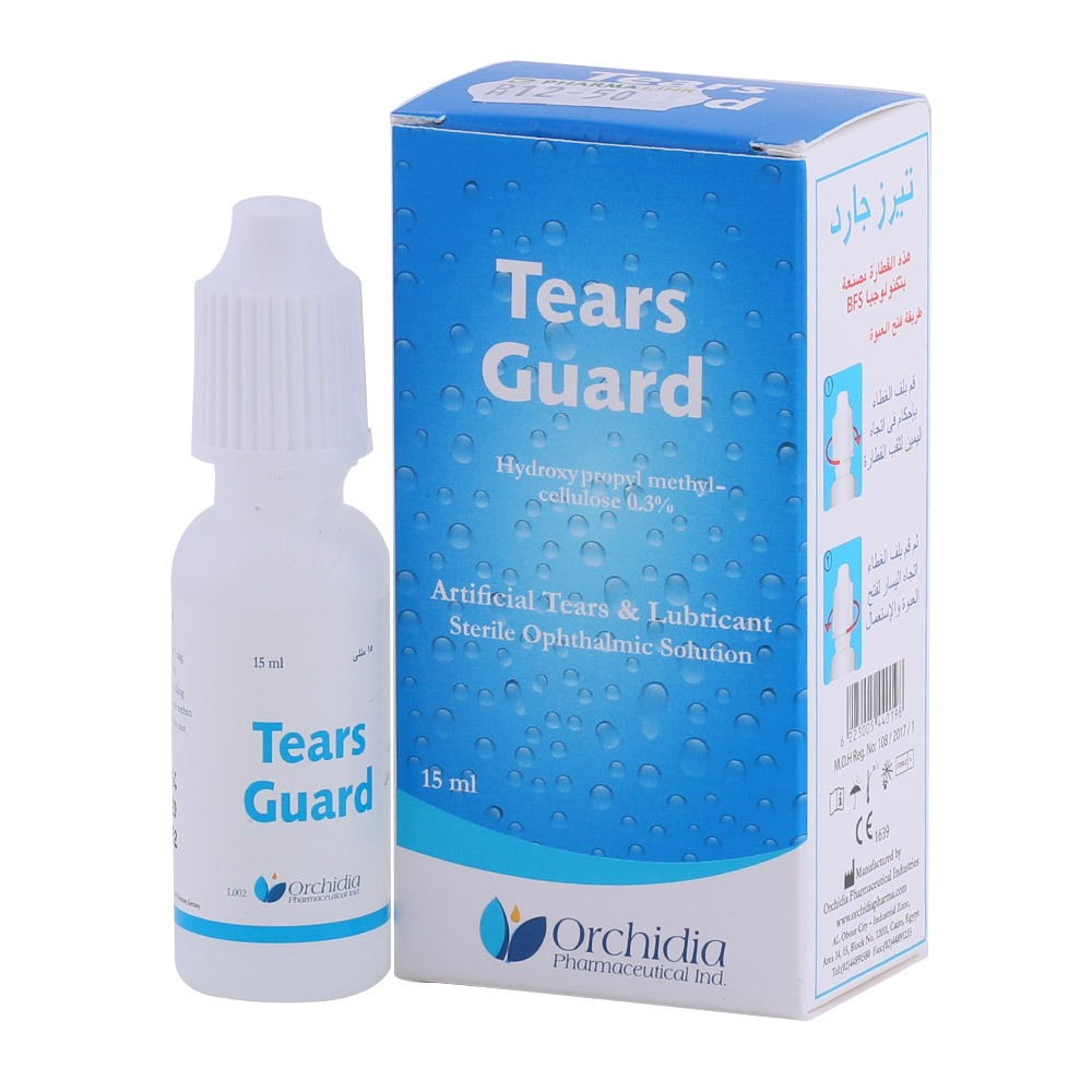 Orchidia Tears Guard Artificial Tears And Lubricant 15 mL