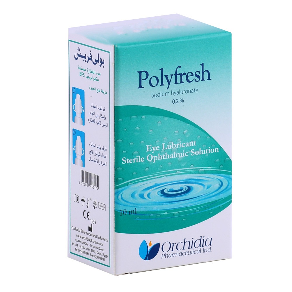Poly Fresh Eye Drops 10 mL