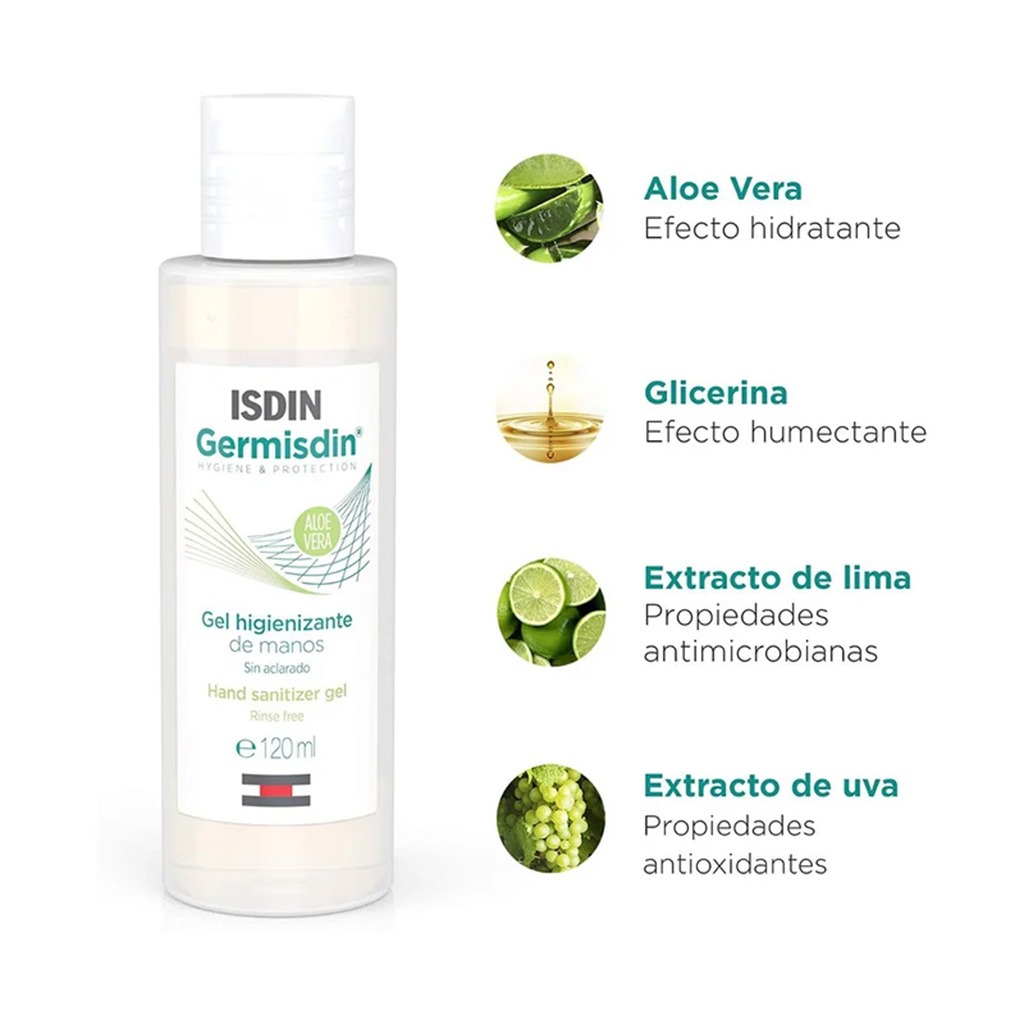 Isdin Germisdin Original Soap-Free Bath Gel 250 mL + Isdin Germisdin Hand Gel 120 mL PROMO