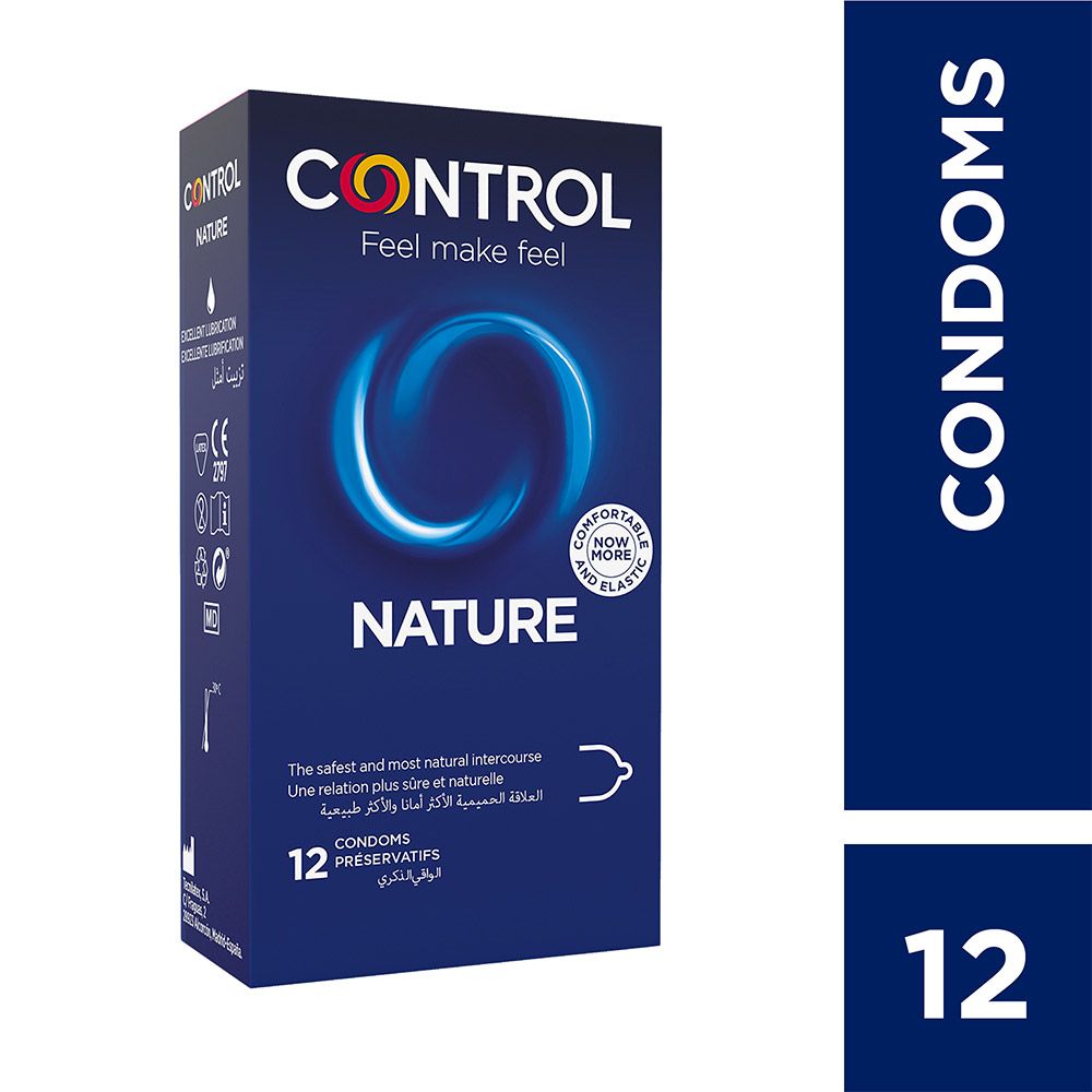 Control Nature Condoms 12's
