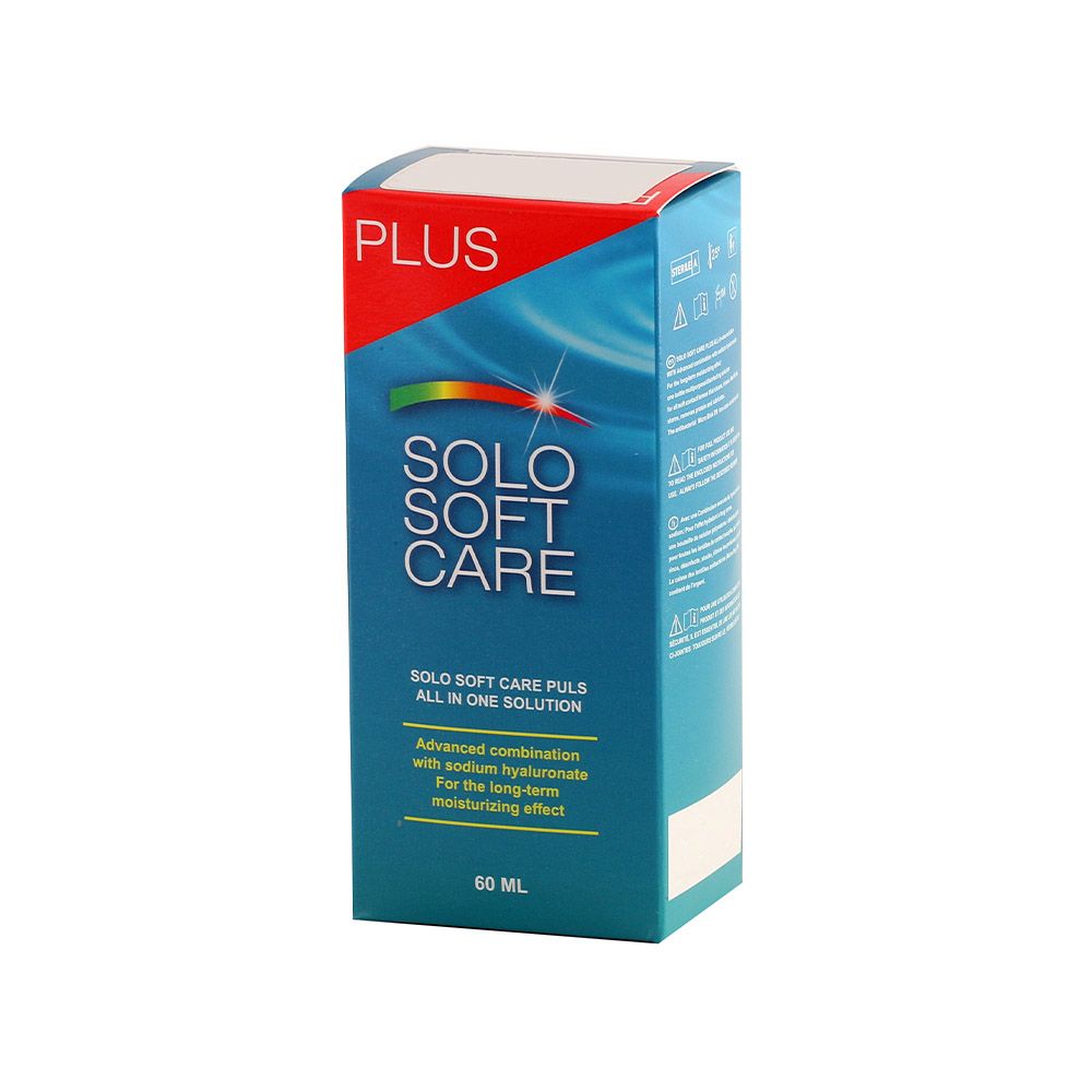 Solo Soft Care Plus All In One Contact Lens Solution 60 mL