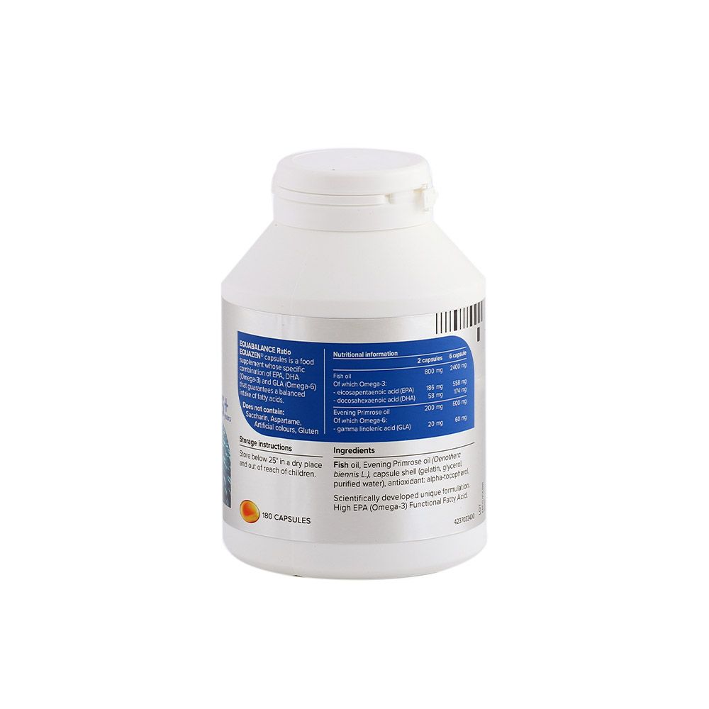 Equazen® Omega-3 & Omega-6 Fatty Acids for 5+ Years Capsules 180's