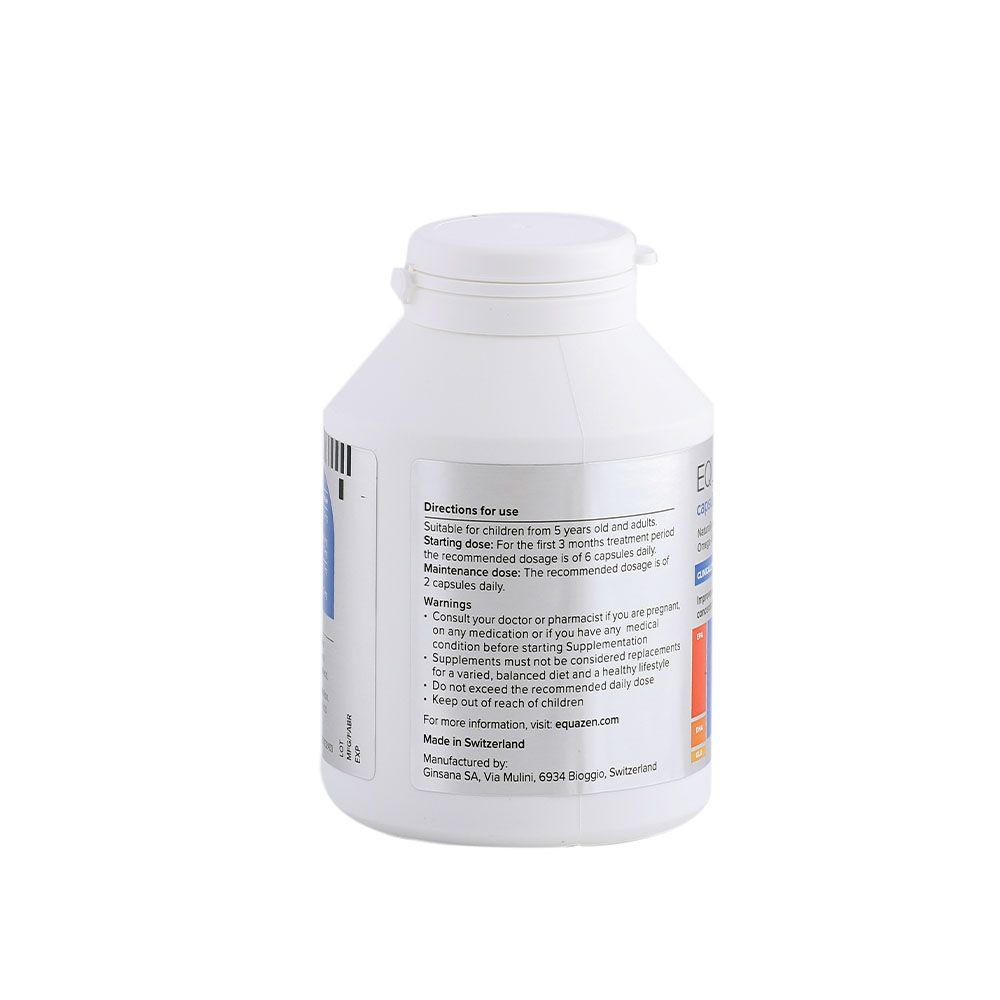 Equazen® Omega-3 & Omega-6 Fatty Acids for 5+ Years Capsules 180's