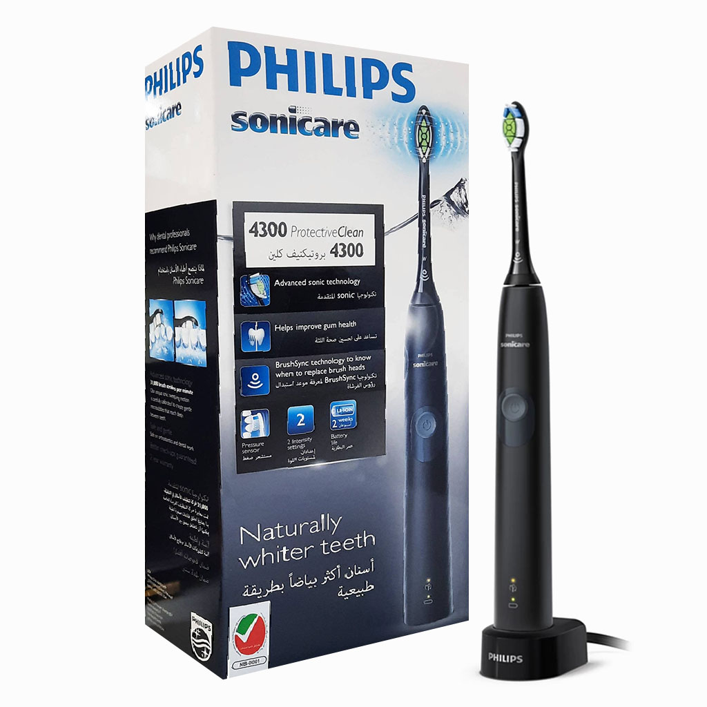 Philips Sonicare 4300 Protective Clean Rechargeable Sonic Toothbrush HX6800