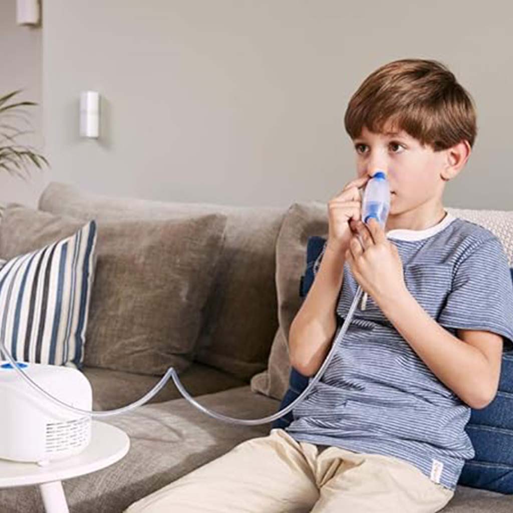 Omron C102 Total Compressor NE-C102-UK 2-in-1 Nebulizer With Nasal Shower