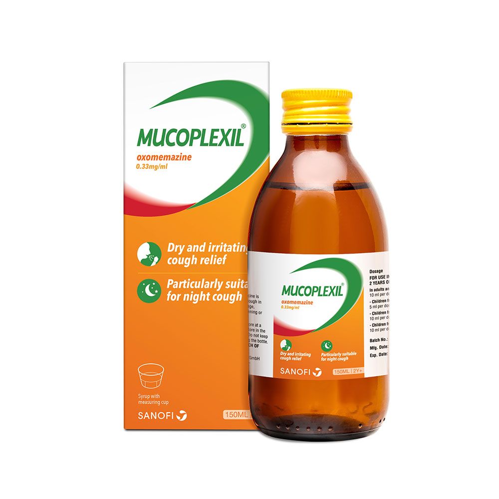 Mucoplexil 0.33 mg/mL Syrup 150 mL