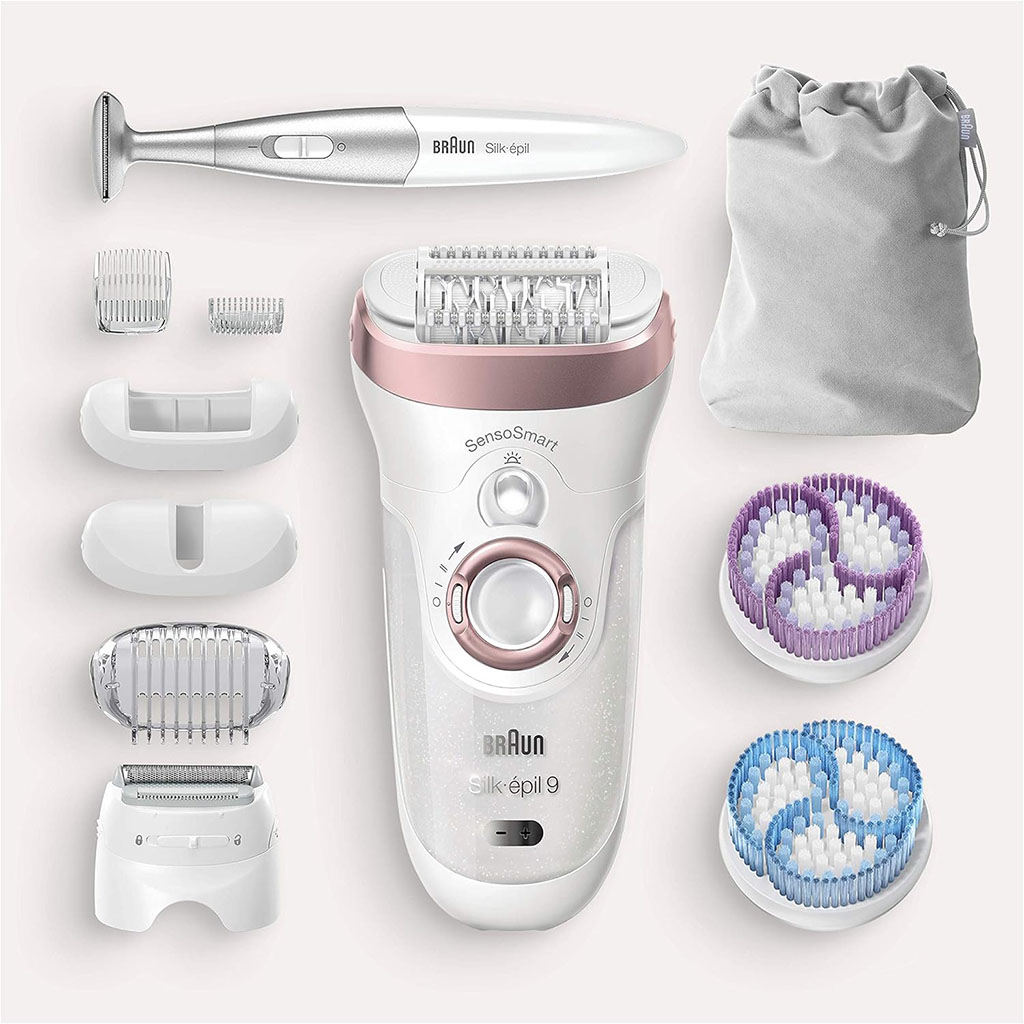 Braun Silk-epil 9 SkinSpa SensoSmart Wet & Dry Epilator 9980