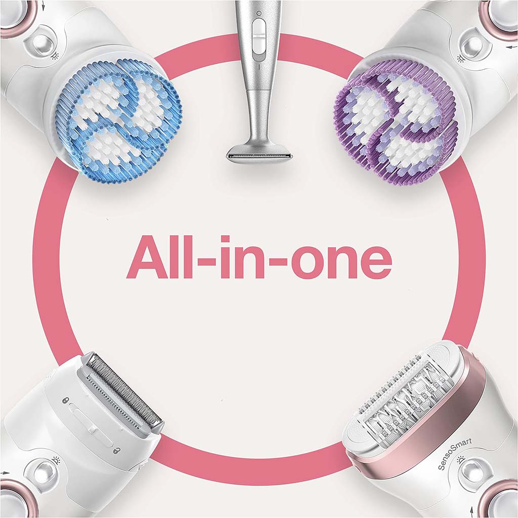 Braun Silk-epil 9 SkinSpa SensoSmart Wet & Dry Epilator 9980