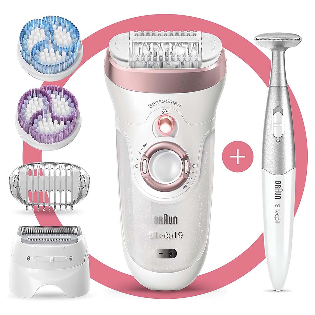 Braun Silk-epil 9 SkinSpa SensoSmart Wet & Dry Epilator 9980