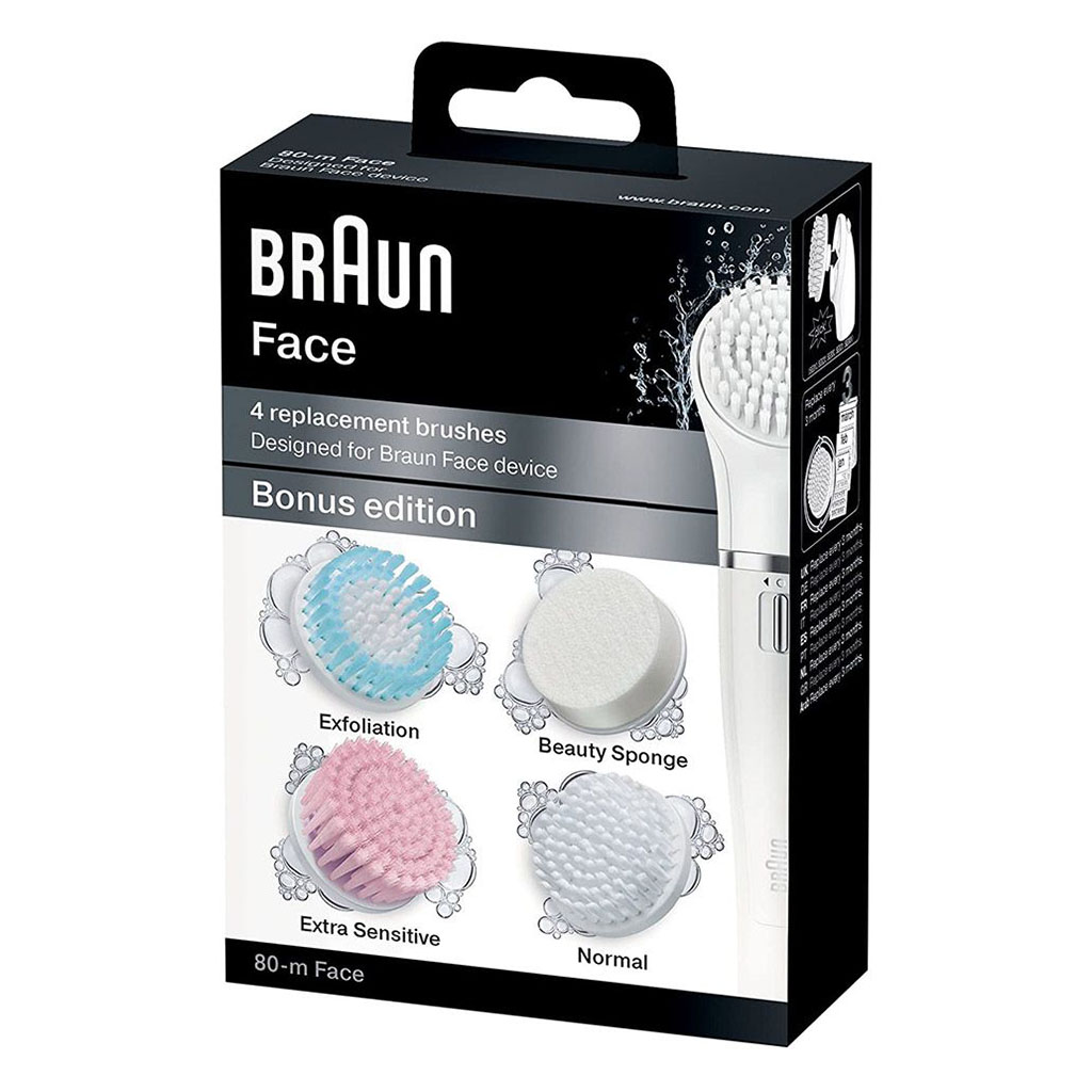 Braun 80-m Replacement Brushes Bonus Edition 4's