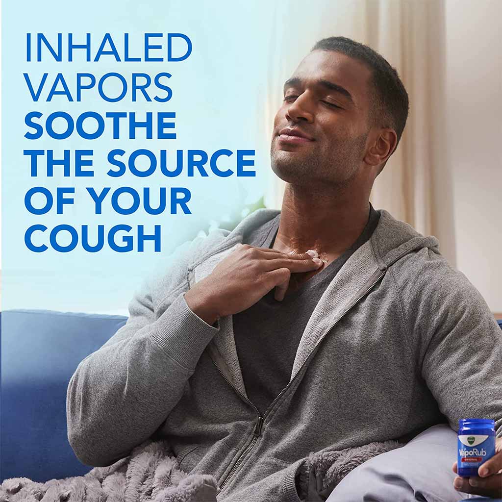 Vicks VapoRub Decongestant Ointment For Cold Relief 50g