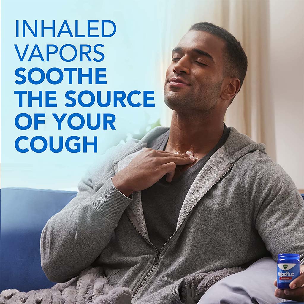 Vicks VapoRub Decongestant Ointment For Cold Relief 100g