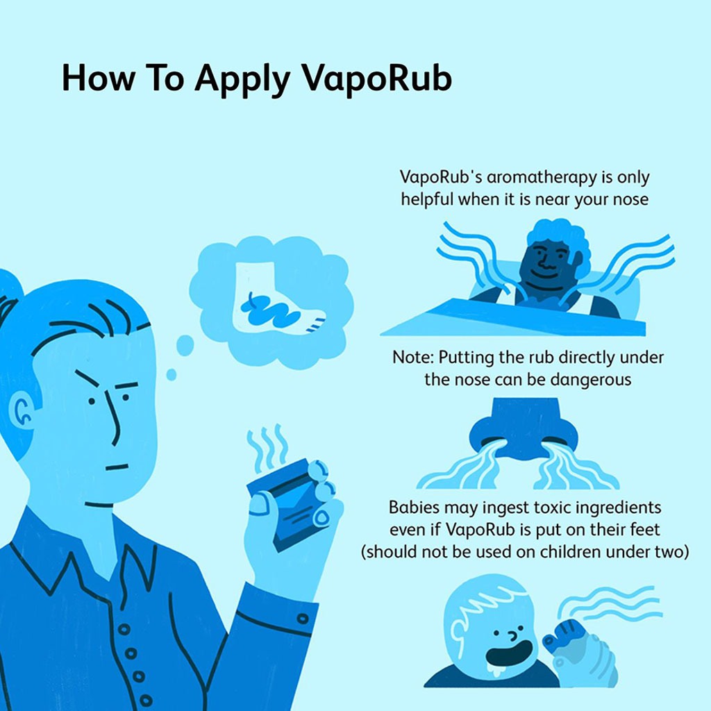 Vicks VapoRub Decongestant Ointment For Cold Relief 100g