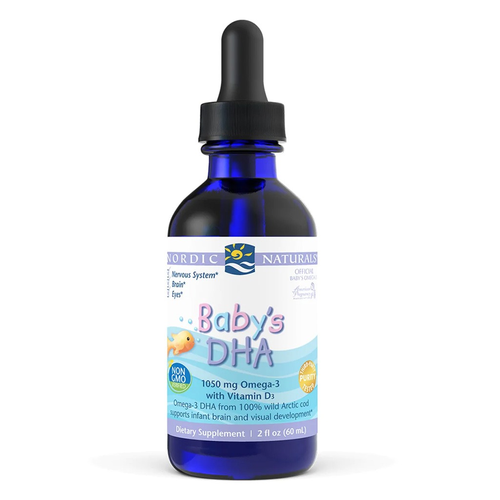 Nordic Naturals Baby's DHA Omega 3 with Vit D3 Liquid 60 mL