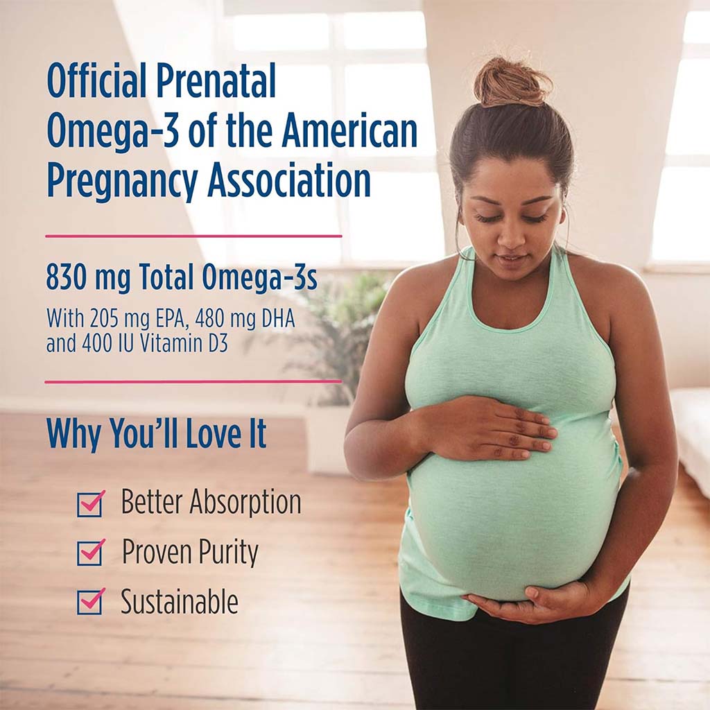 Nordic Naturals Prenatal DHA Omega 3 with Vit D3 Softgel 90's