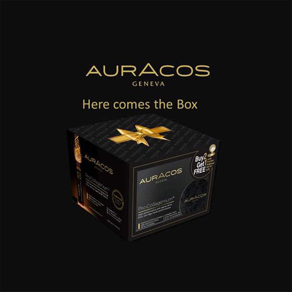 Auracos Geneva Pro Collagenium 25ml Oral Anti-Aging Solution 14's 2+1 PROMO PACK