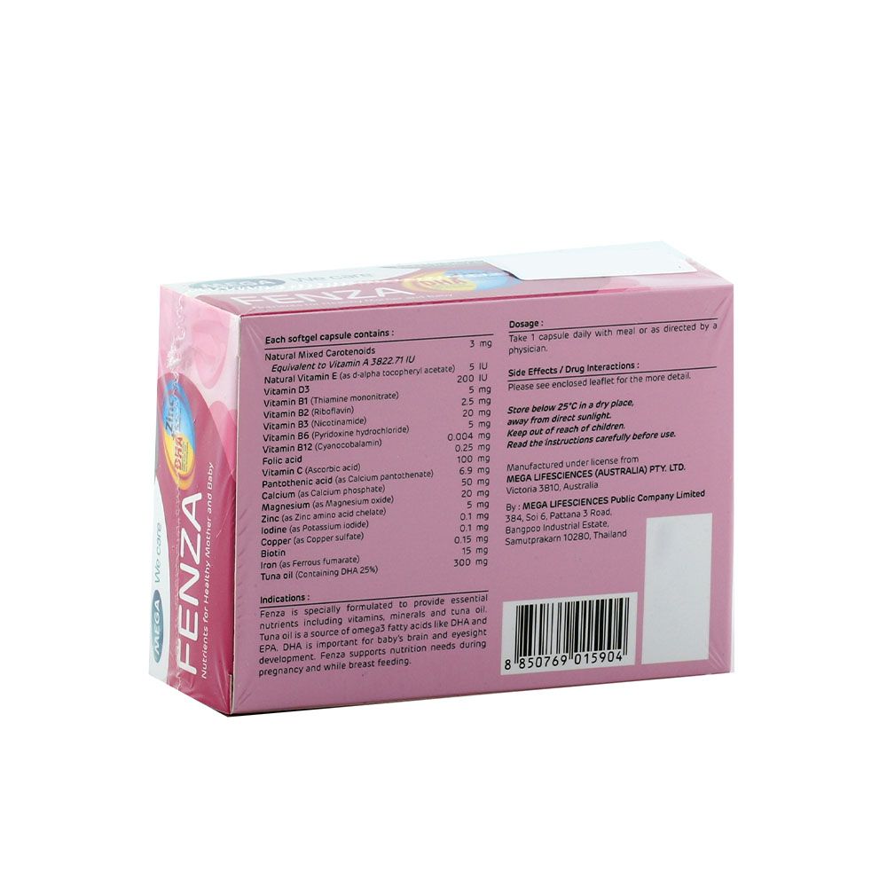 Fenza Pregnancy Care Softgel Capsule 30's