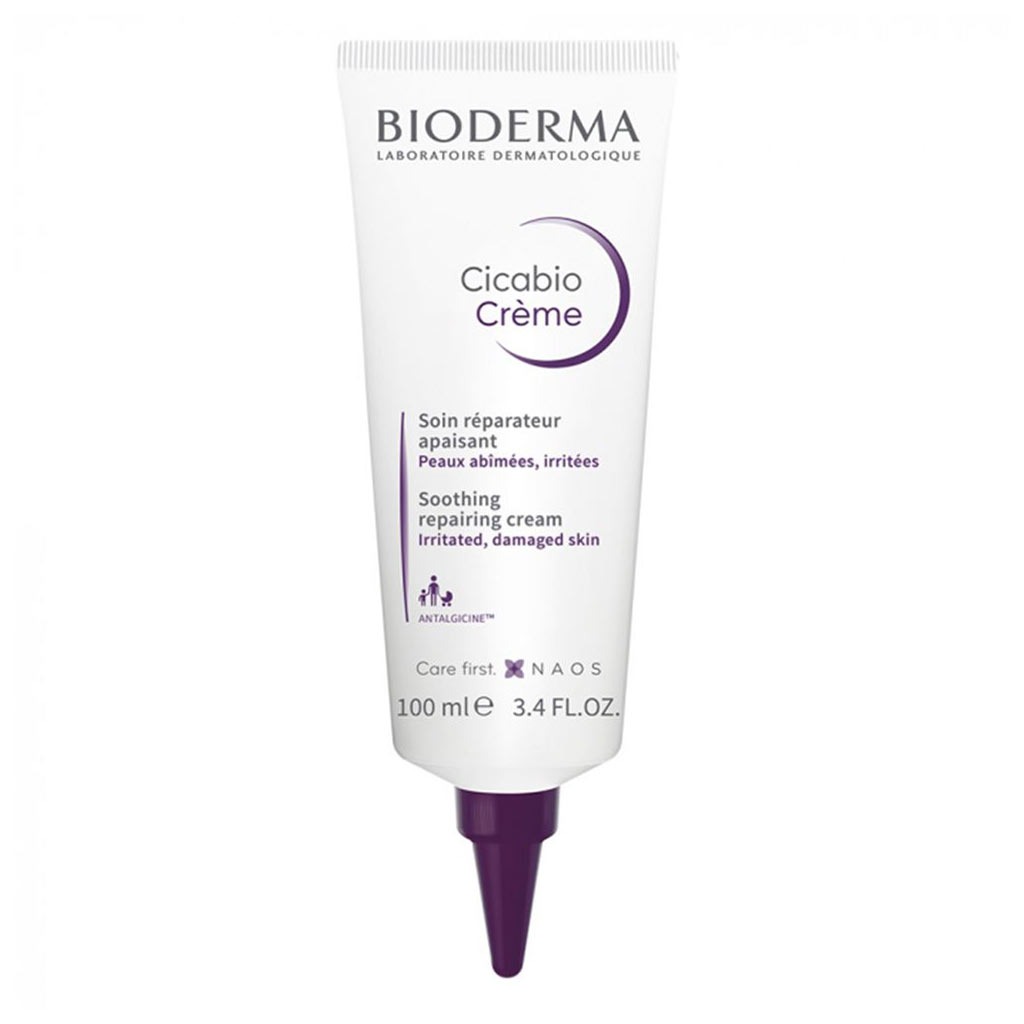 Bioderma Cicabio Soothing Repair Cream For Irritated And Damaged Skin 100ml