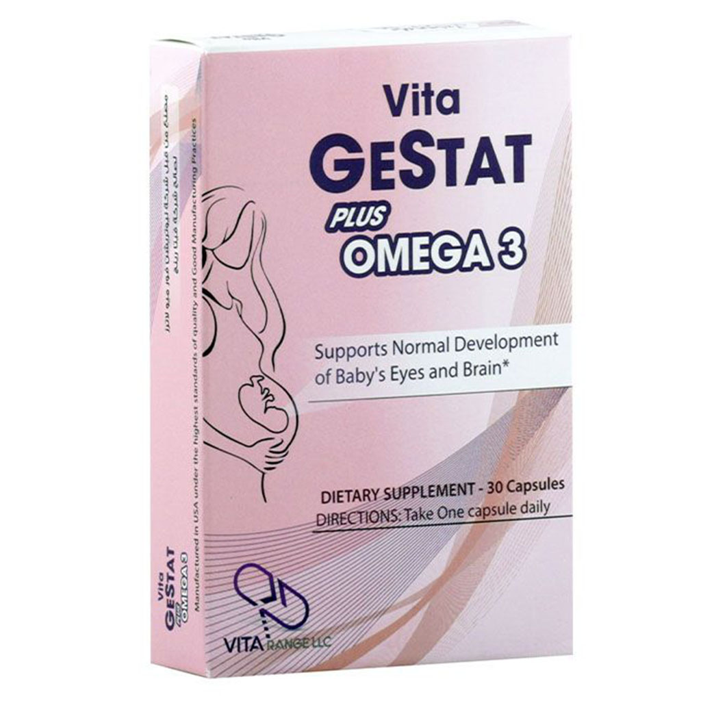 Vita Gestat Plus Omega 3 Soft Gelatin Capsules 30's