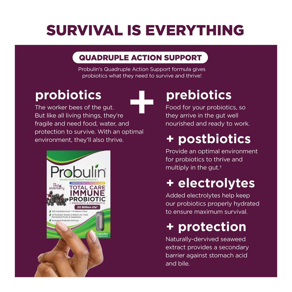 Probulin Total Care Immune Probiotic Capsules 30's