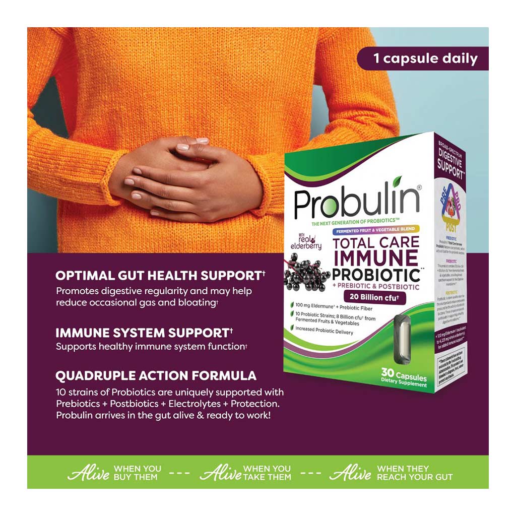 Probulin Total Care Immune Probiotic Capsules 30's