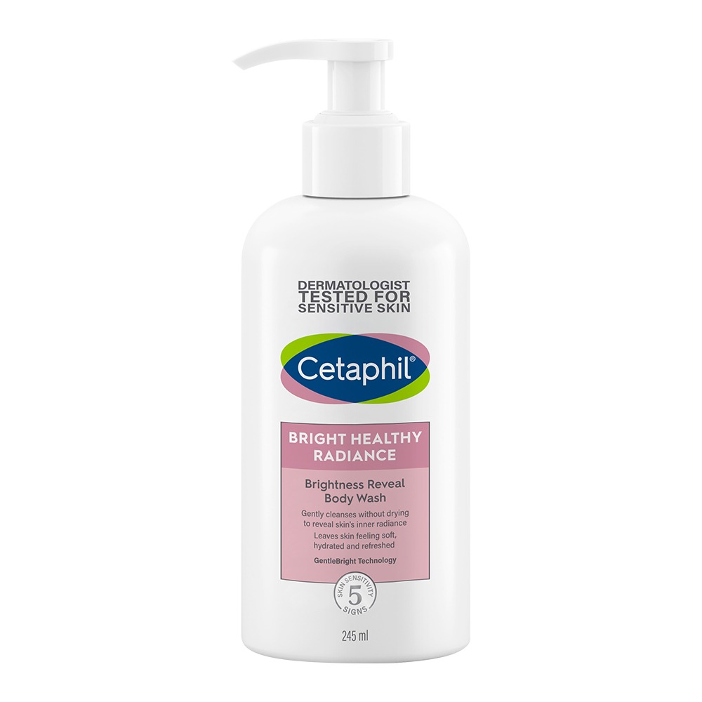 Cetaphil Bright Healthy Radiance Brightness Reveal Body Wash 245 mL