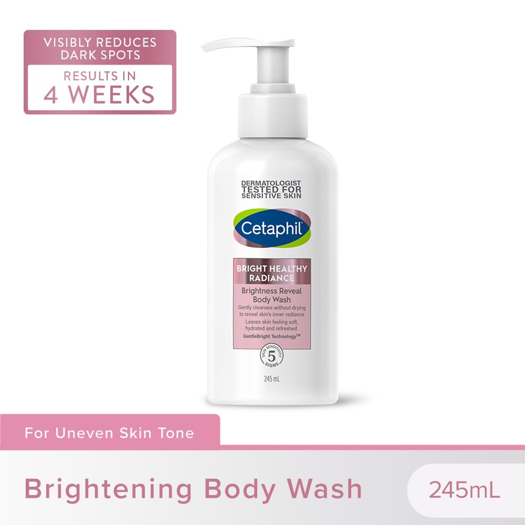 Cetaphil Bright Healthy Radiance Brightness Reveal Body Wash 245 mL