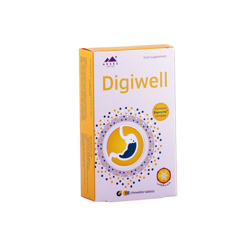 Digiwell Chewable Tablets 18's