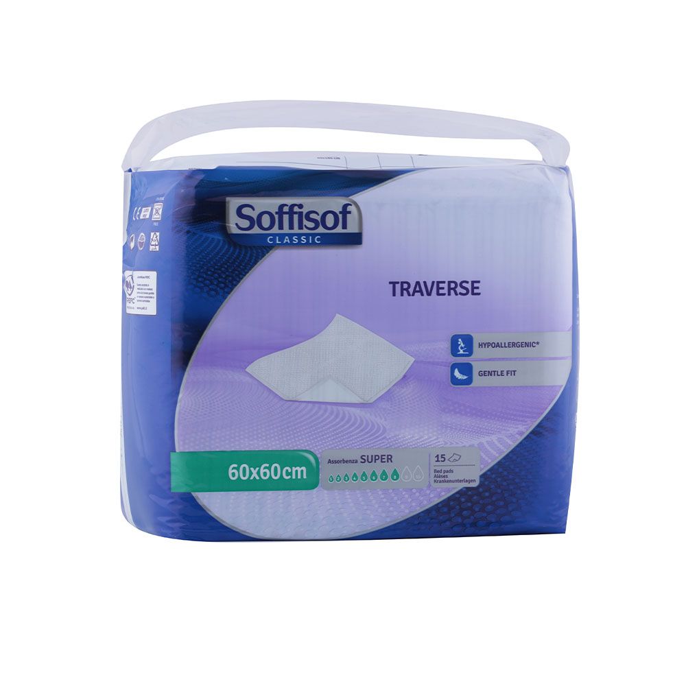 Soffisof Classic Traverse Bed Pads 60 x 60cm 15's