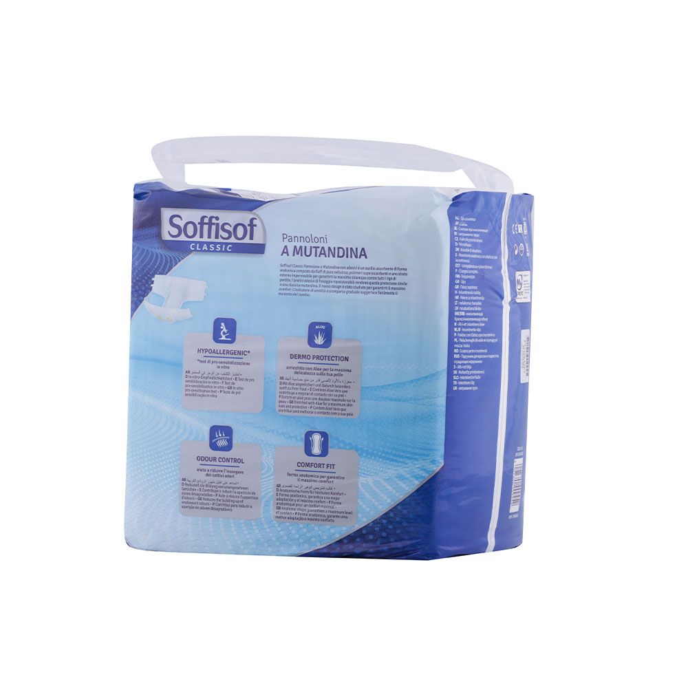 Soffisof Classic Adult Diaper 100-150cm Large 15's