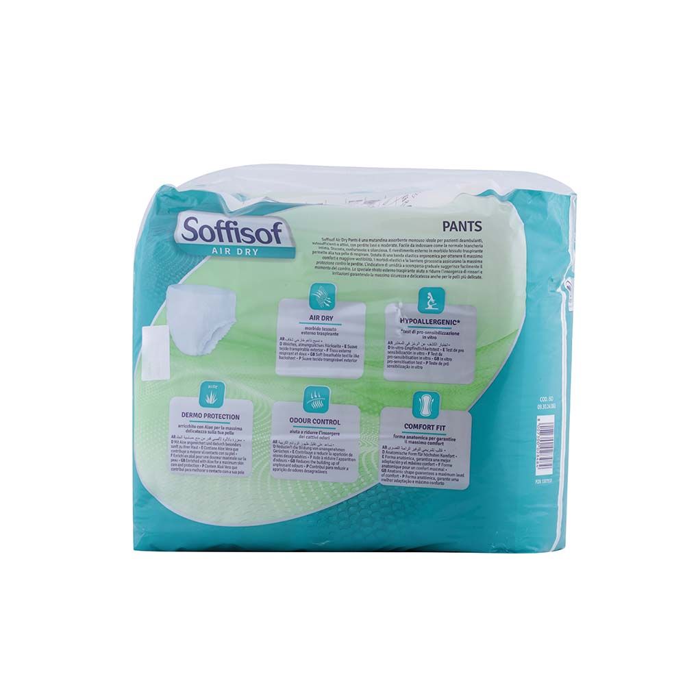Soffisof Air Dry Pants Adult Diaper 110-150cm Large 14's