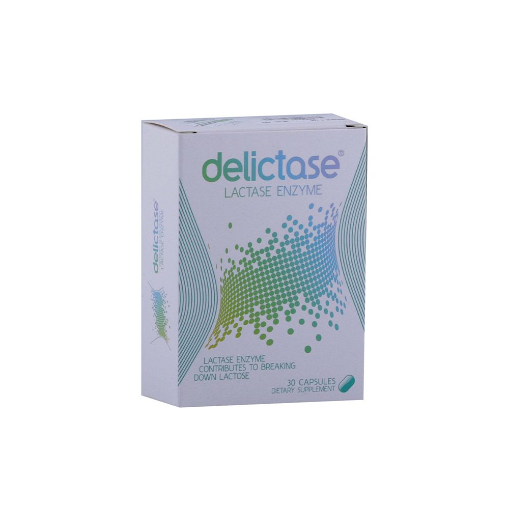 Delictase Lactase Enzyme Capsules 30's