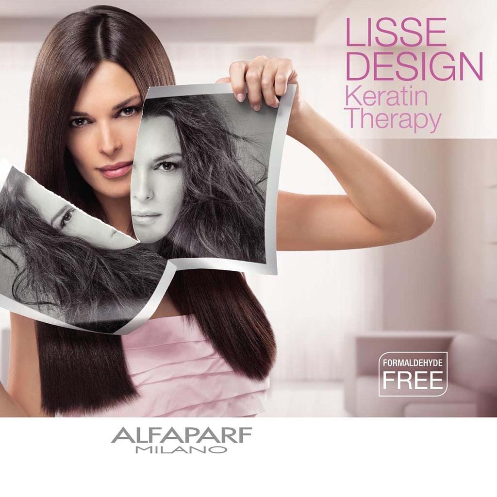 Alfaparf Keratin Therapy Lisse Design Maintenance Conditioner For Smooth & Shiny Hair 250ml