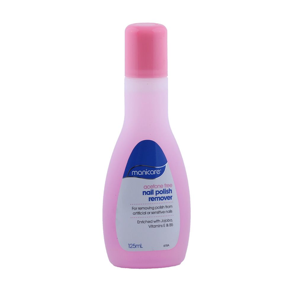 Manicare Acetone Free Nail Polish Remover 125 mL