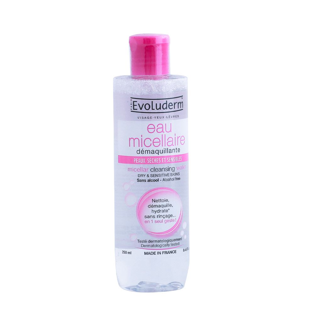 Evoluderm Micellar Water Dry & Sensitive Skin 250 mL